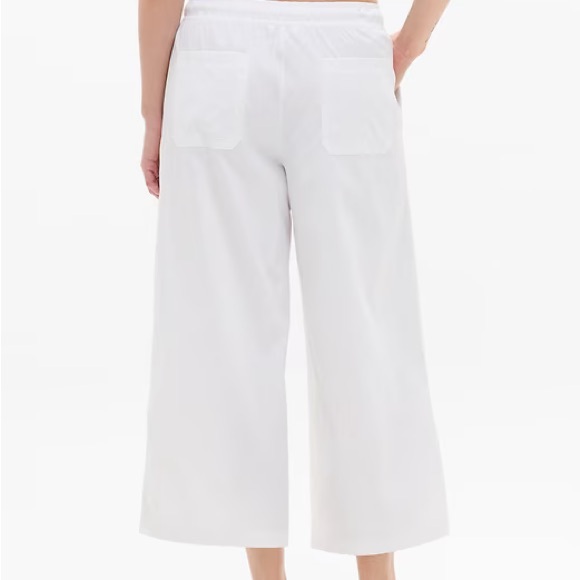 ATHLETA Midday Mid Rise Crop Poplin Pant | Size Large | NWT - Picture 5 of 7